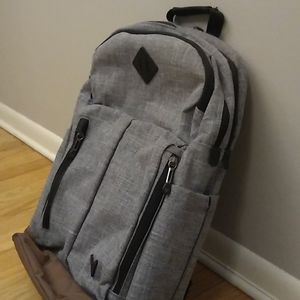 BONDKA Gray Textured Backpack